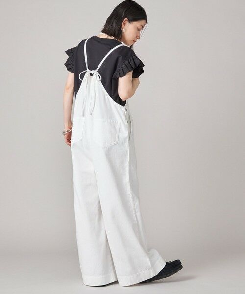 SHIPS / シップス カットソー | SHIPS NINE CASE:〈手洗い可能〉ミニ 裏毛 フリル カットソー | 詳細24