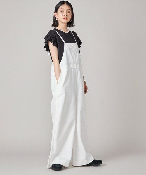 SHIPS / シップス カットソー | SHIPS NINE CASE:〈手洗い可能〉ミニ 裏毛 フリル カットソー | 詳細26