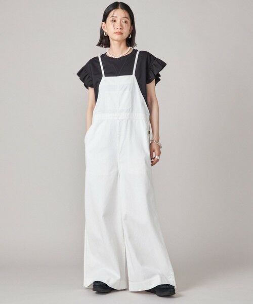 SHIPS / シップス カットソー | SHIPS NINE CASE:〈手洗い可能〉ミニ 裏毛 フリル カットソー | 詳細27