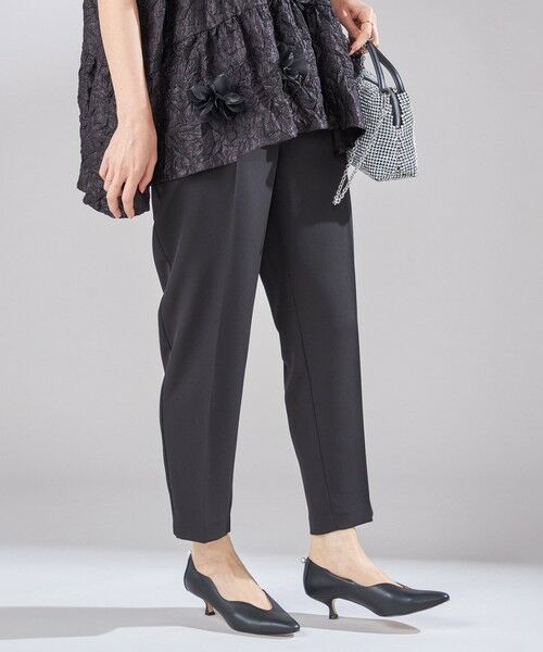 SHIPS / シップス スラックス・ドレスパンツ | troisiemeCHACO:〈手洗い可能〉テーパード パンツ | 詳細10