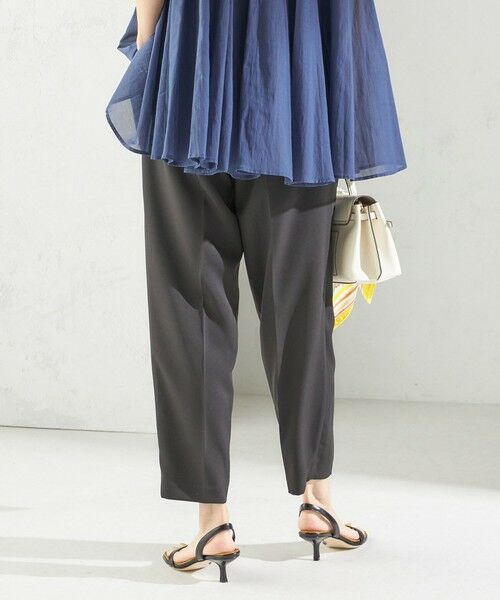 SHIPS / シップス スラックス・ドレスパンツ | troisiemeCHACO:〈手洗い可能〉テーパード パンツ | 詳細21