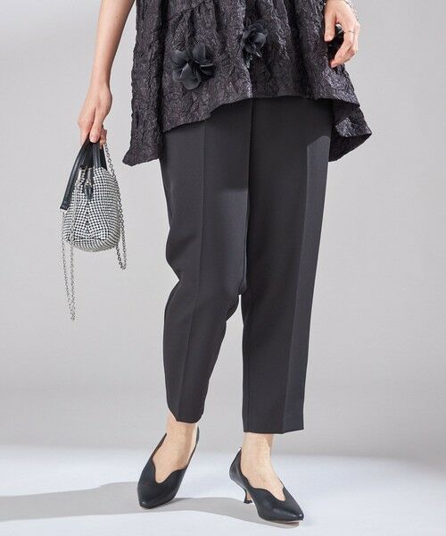 SHIPS / シップス スラックス・ドレスパンツ | troisiemeCHACO:〈手洗い可能〉テーパード パンツ | 詳細7