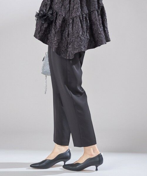 SHIPS / シップス スラックス・ドレスパンツ | troisiemeCHACO:〈手洗い可能〉テーパード パンツ | 詳細8