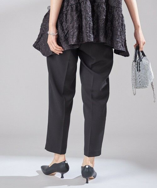 SHIPS / シップス スラックス・ドレスパンツ | troisiemeCHACO:〈手洗い可能〉テーパード パンツ | 詳細9