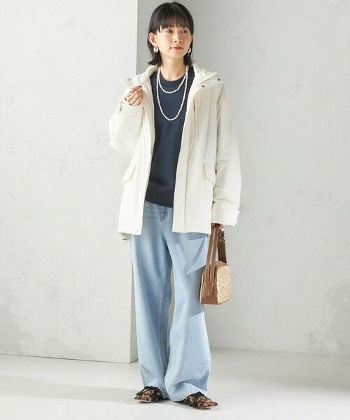 SHIPS / シップス デニムパンツ | 〈洗濯機可能〉ドロスト イージー デニム パンツ | 詳細28