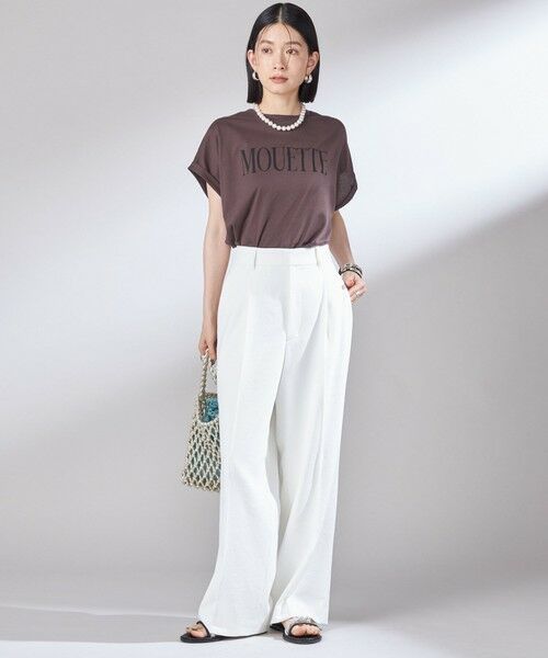 SHIPS / シップス スラックス・ドレスパンツ | 〈UVカット / 吸水速乾 / 手洗い可能〉合繊 タック センター プレス パンツ | 詳細2