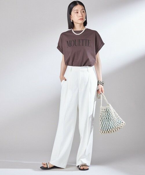 SHIPS / シップス スラックス・ドレスパンツ | 〈UVカット / 吸水速乾 / 手洗い可能〉合繊 タック センター プレス パンツ | 詳細6