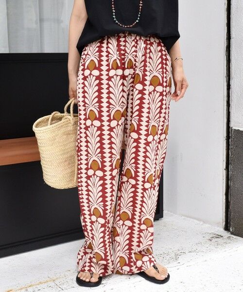 SHIPS / シップス その他パンツ | CIENNA:〈手洗い可能〉プリント イージー パンツ | 詳細20