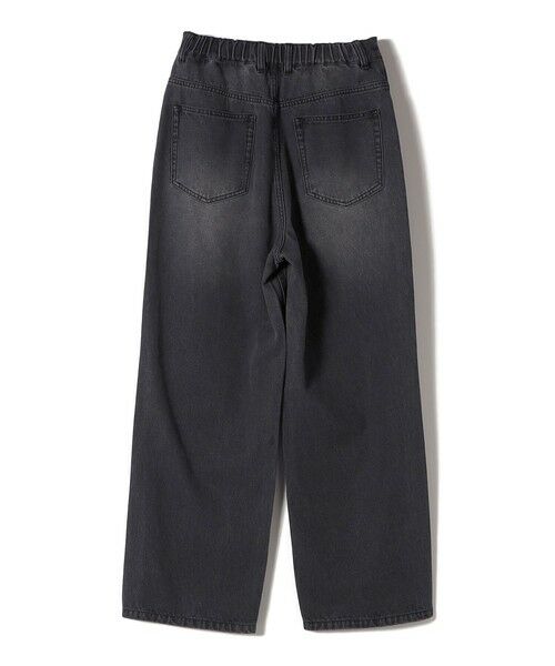 SHIPS / シップス デニムパンツ | 〈洗濯機可能〉ドロスト イージー デニム パンツ(ダークグレー) | 詳細28