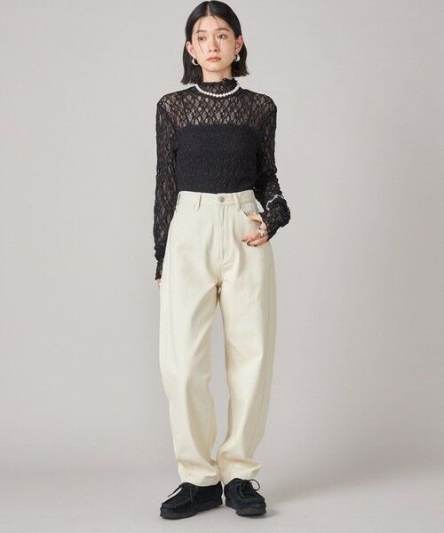 SHIPS / シップス ショート・ハーフ・半端丈パンツ | SHIPS NINE CASE:〈洗濯機可能〉バレル レッグ パンツ | 詳細15