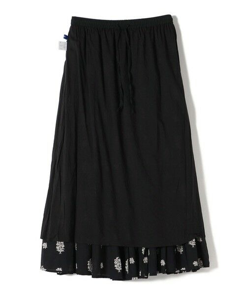 SHIPS / シップス ロング・マキシ丈スカート | 【SHIPS別注】Fanaka:〈手洗い可能〉モノトーン プリント フレア スカート | 詳細3