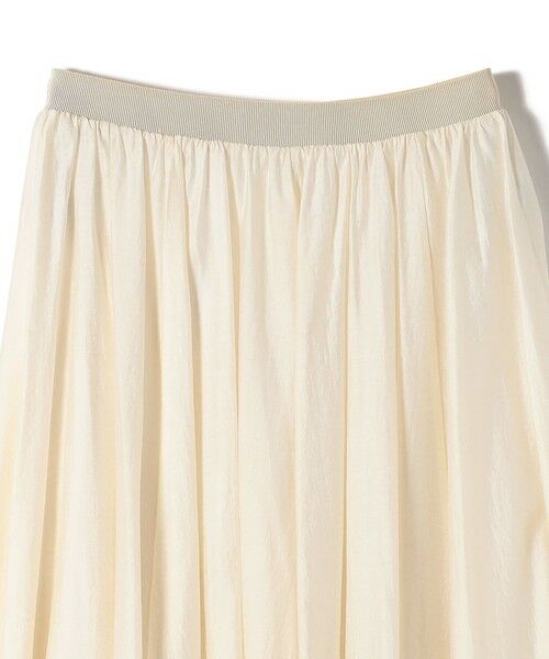 SHIPS / シップス ロング・マキシ丈スカート | 〈手洗い可能〉ウエスト ゴム ボリューム フレア ロング スカート | 詳細11