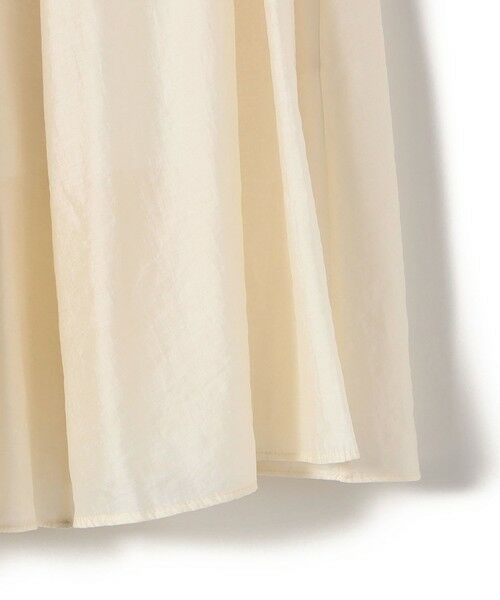 SHIPS / シップス ロング・マキシ丈スカート | 〈手洗い可能〉ウエスト ゴム ボリューム フレア ロング スカート | 詳細12