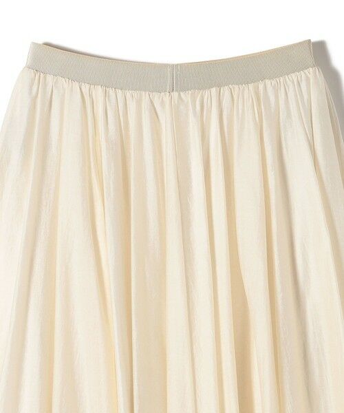 SHIPS / シップス ロング・マキシ丈スカート | 〈手洗い可能〉ウエスト ゴム ボリューム フレア ロング スカート | 詳細13