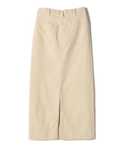 SHIPS / シップス ロング・マキシ丈スカート | SHIPS NINE CASE:〈洗濯機可能〉フロント スラント スカート | 詳細14