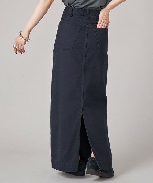 SHIPS / シップス ロング・マキシ丈スカート | SHIPS NINE CASE:〈洗濯機可能〉フロント スラント スカート | 詳細30