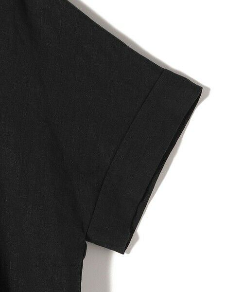 SHIPS / シップス ロング・マキシ丈ワンピース | SHIPS Primary Navy Label:〈手洗い可能〉麻 ピンタック サック ワンピース | 詳細6