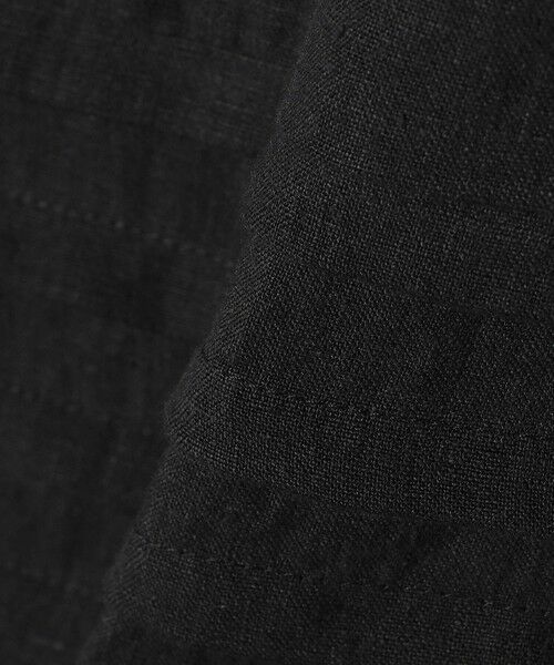 SHIPS / シップス ロング・マキシ丈ワンピース | SHIPS Primary Navy Label:〈手洗い可能〉麻 ピンタック サック ワンピース | 詳細9