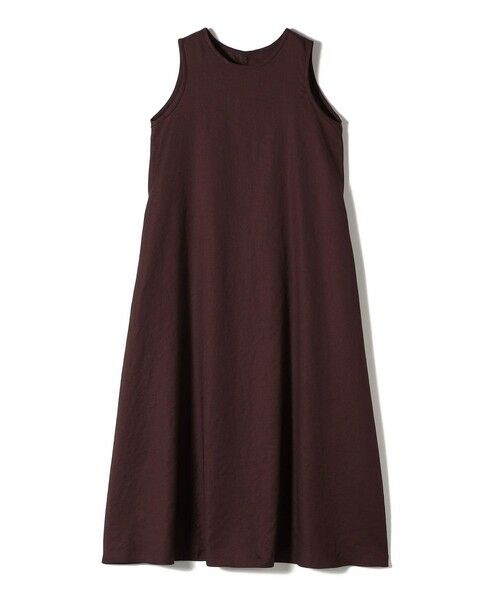 SHIPS / シップス ロング・マキシ丈ワンピース | 〈手洗い可能〉ツイル ノースリーブ ベルト付き ワンピース | 詳細20