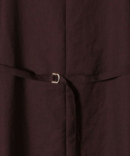 SHIPS / シップス ロング・マキシ丈ワンピース | 〈手洗い可能〉ツイル ノースリーブ ベルト付き ワンピース | 詳細27