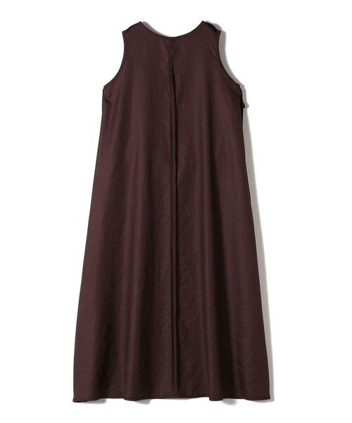 SHIPS / シップス ロング・マキシ丈ワンピース | 〈手洗い可能〉ツイル ノースリーブ ベルト付き ワンピース | 詳細29