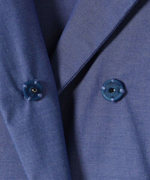 SHIPS / シップス ロング・マキシ丈ワンピース | SHIPS Primary Navy Label:〈手洗い可能〉タック フレア ワンピース | 詳細7