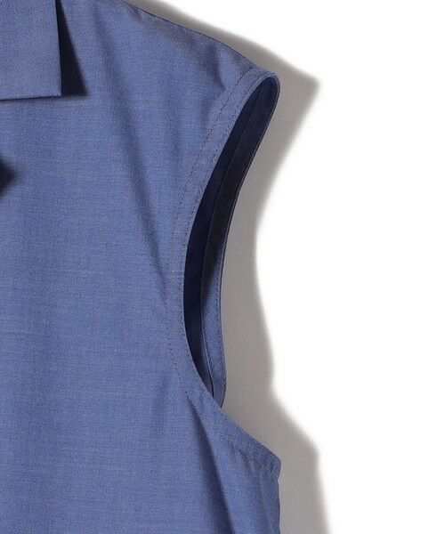 SHIPS / シップス ロング・マキシ丈ワンピース | SHIPS Primary Navy Label:〈手洗い可能〉タック フレア ワンピース | 詳細8