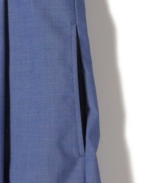 SHIPS / シップス ロング・マキシ丈ワンピース | SHIPS Primary Navy Label:〈手洗い可能〉タック フレア ワンピース | 詳細9