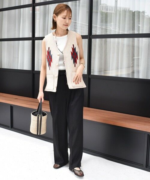 SHIPS / シップス ベスト | 【SHIPS別注】UHURU:ジャカード  ベスト | 詳細1