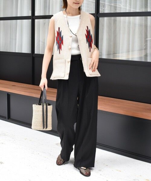 SHIPS / シップス ベスト | 【SHIPS別注】UHURU:ジャカード  ベスト | 詳細2