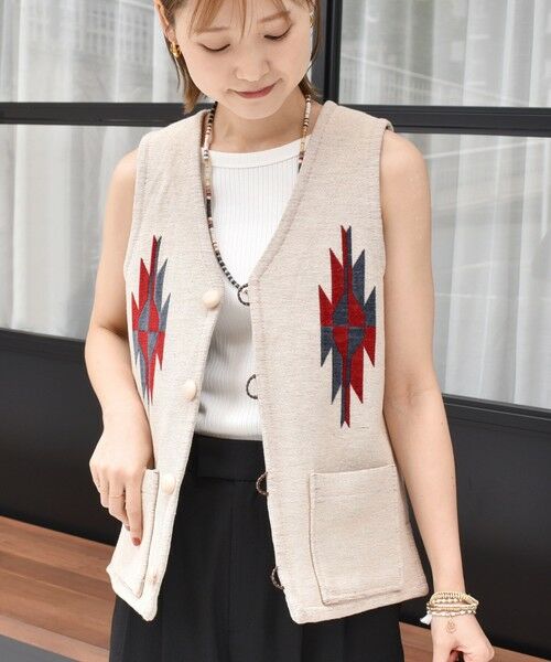 SHIPS / シップス ベスト | 【SHIPS別注】UHURU:ジャカード  ベスト | 詳細6