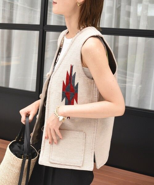 SHIPS / シップス ベスト | 【SHIPS別注】UHURU:ジャカード  ベスト | 詳細7