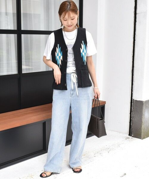 SHIPS / シップス ベスト | 【SHIPS別注】UHURU:ジャカード  ベスト | 詳細20