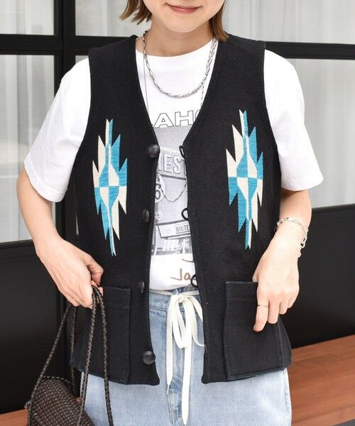 SHIPS / シップス ベスト | 【SHIPS別注】UHURU:ジャカード  ベスト | 詳細27