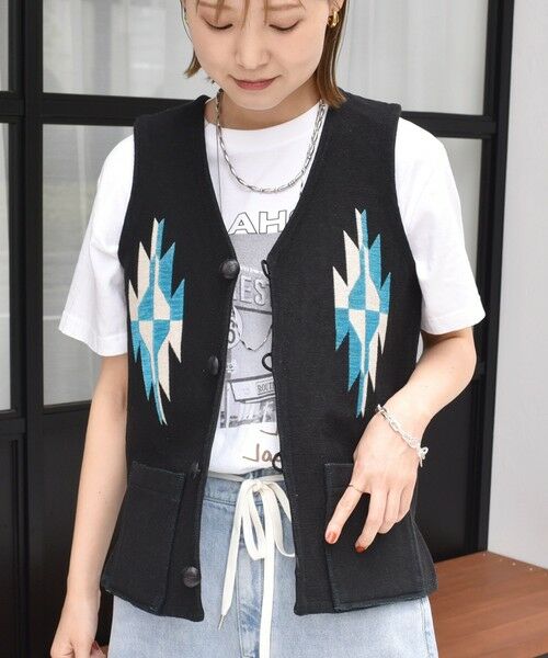 SHIPS / シップス ベスト | 【SHIPS別注】UHURU:ジャカード  ベスト | 詳細28