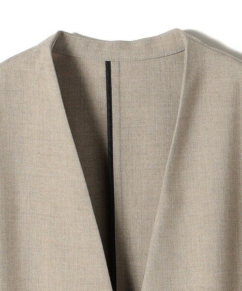 SHIPS / シップス セットアップ | 〈手洗い可能〉Asami 麻調合繊 カラー レス ジャケット 2 | 詳細20