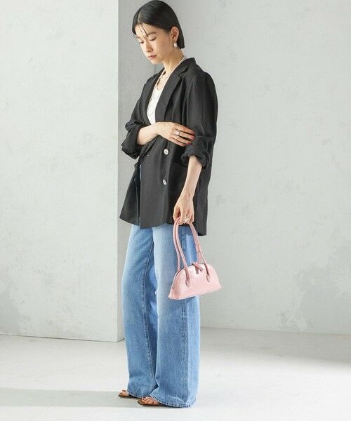 SHIPS / シップス テーラードジャケット | 〈手洗い可能〉シアー シルク混 ジャケット | 詳細2