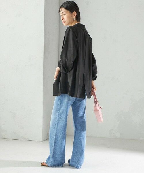 SHIPS / シップス テーラードジャケット | 〈手洗い可能〉シアー シルク混 ジャケット | 詳細4