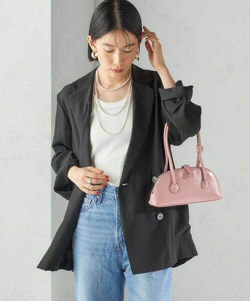 SHIPS / シップス テーラードジャケット | 〈手洗い可能〉シアー シルク混 ジャケット | 詳細5