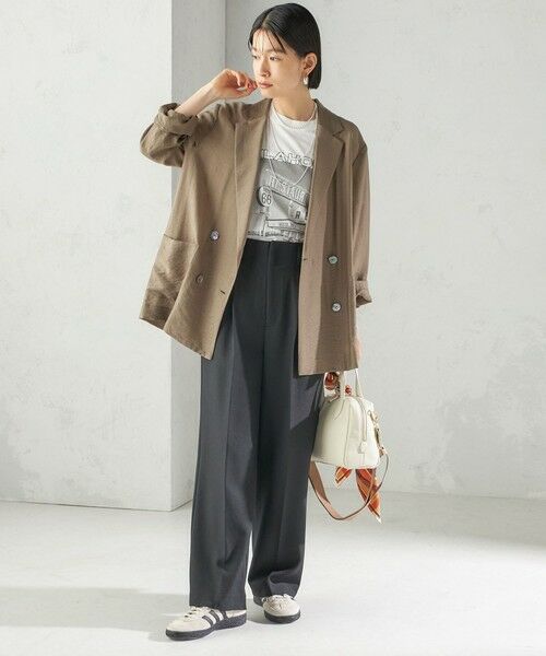 SHIPS / シップス テーラードジャケット | 〈手洗い可能〉シアー シルク混 ジャケット | 詳細23