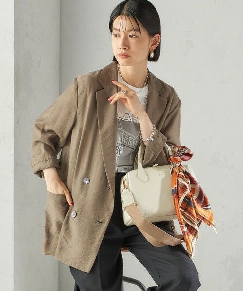 SHIPS / シップス テーラードジャケット | 〈手洗い可能〉シアー シルク混 ジャケット | 詳細26