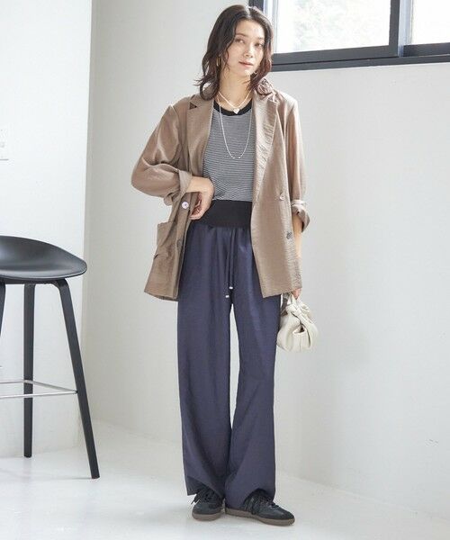 SHIPS / シップス テーラードジャケット | 〈手洗い可能〉シアー シルク混 ジャケット | 詳細28