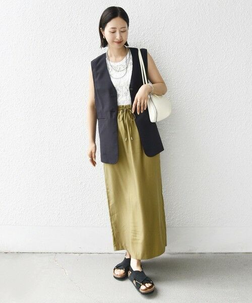 SHIPS / シップス ベスト | 〈防シワ加工〉チノ ウール ボタン ジレ | 詳細1