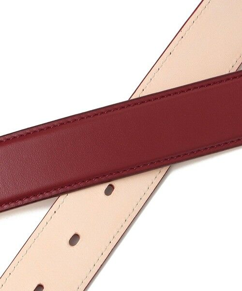 SHIPS / シップス ベルト・サスペンダー | 《追加予約》イタリアン レザー ゴールド バックル ベルト | 詳細12