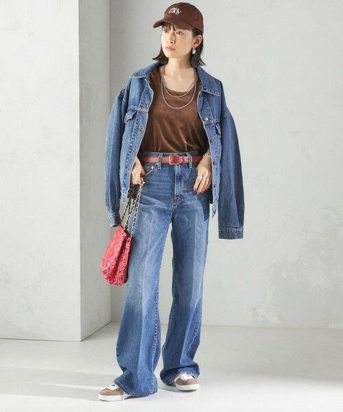 SHIPS / シップス ベルト・サスペンダー | 《追加予約》イタリアン レザー ゴールド バックル ベルト | 詳細8