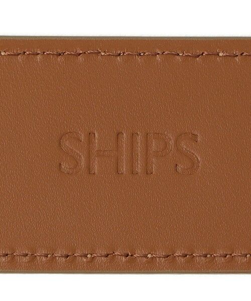 SHIPS / シップス ベルト・サスペンダー | ヌバック レザー ボリューム バックル ベルト | 詳細11