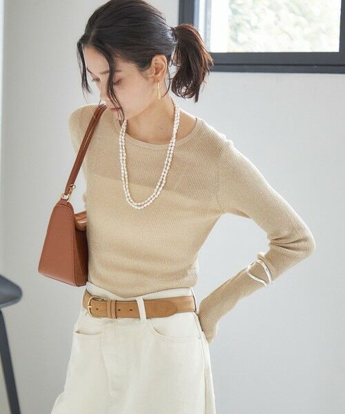 SHIPS / シップス ベルト・サスペンダー | ヌバック レザー ボリューム バックル ベルト | 詳細3