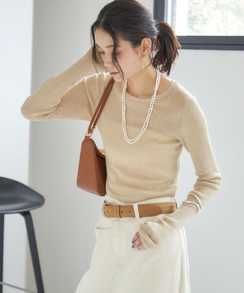 SHIPS / シップス ベルト・サスペンダー | ヌバック レザー ボリューム バックル ベルト | 詳細4