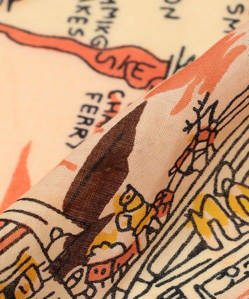 SHIPS / シップス マフラー・ショール・スヌード・ストール | BINDU: スカーフ 100×100 25AW | 詳細6