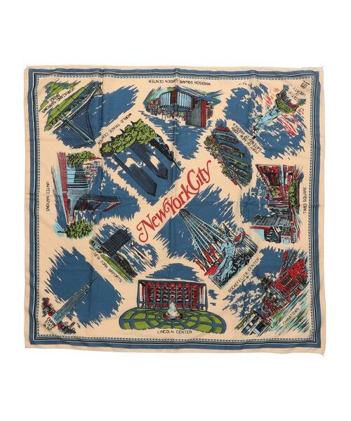 SHIPS / シップス マフラー・ショール・スヌード・ストール | BINDU: スカーフ 100×100 25AW | 詳細7